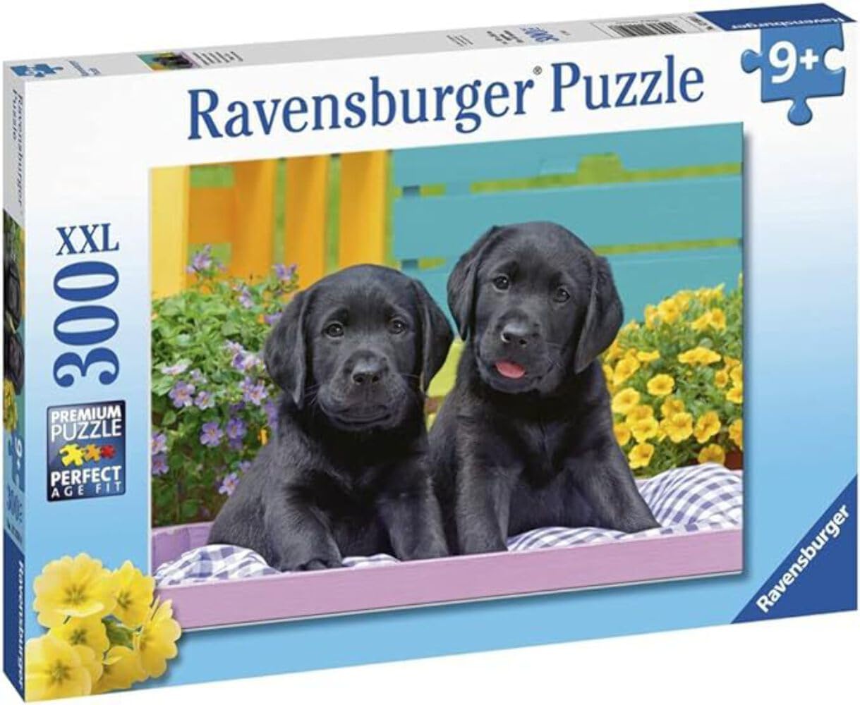 Ravensburger 129508 Puppy Life Jigsaw Puzzle 300 Pieces XXL for Children, Recommended Age 9+
