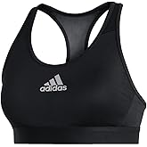 adidas Techfit Powerreact Medium Support Womens Sports Bra LDD Black