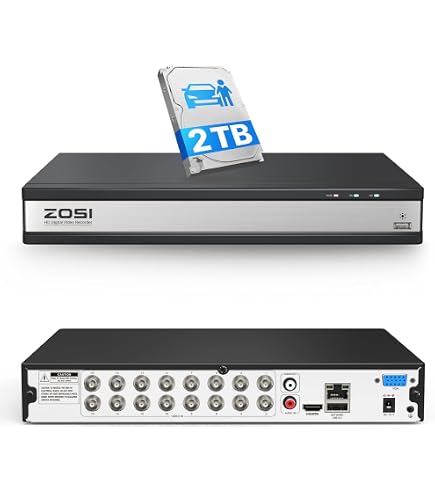 Amazon.com : Evertech 16 Channel H.265 DVR Recorder with Pre