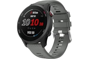 MYSNBKN Compatible with Garmin Vivoactive 4 Band,22mm Quick Release Soft Silicone Watch Band for Garmin forerunner255/255 music/Garmin Venu 2/Garmin Vivoactive 4/Polar Vantage M Smartwatch