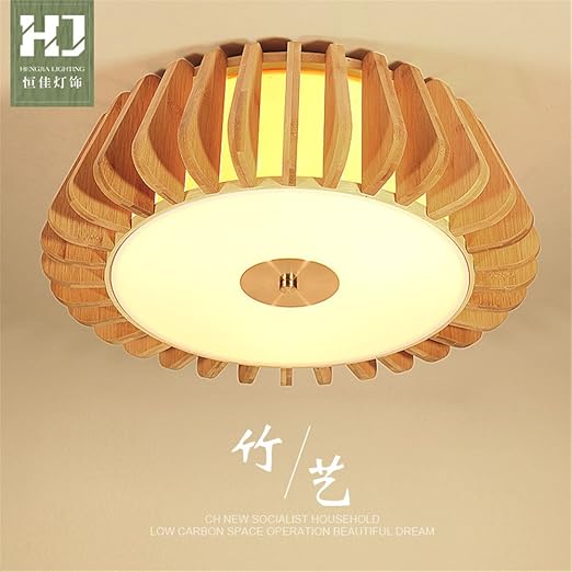 Modern Led Pendant Flush Mount Ceiling Fixtures Light Japanese
