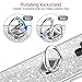 VEGO Galaxy Note 9 Case Glitter Bling Diamond Rhinestone Bumper Sparkly Protective Grip Case with Kickstand Ring Stand for Women Girls for Samsung Galaxy Note 9 (Silver)