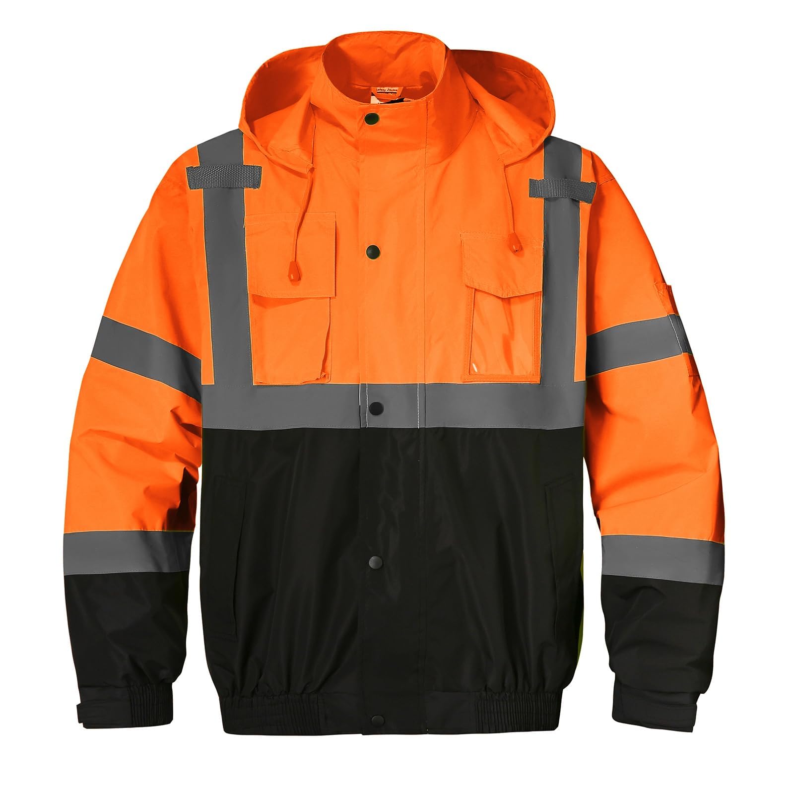 SKSAFETY Safety Softshell Jacket for men, High