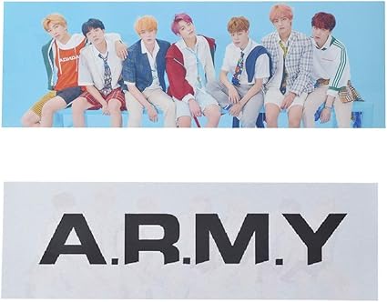 Amazon Com Kpop Bts Bangtan Boy Fans A R M Y Support Banner For