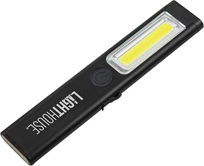 Lighthouse L/ USB Rechargeable Aluminium LED Torch 200 Lumens 30M Beam