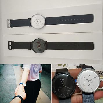 MIJIA Reloj Inteligente de Cuarzo 3ATM Resistente al Agua Hombres ...