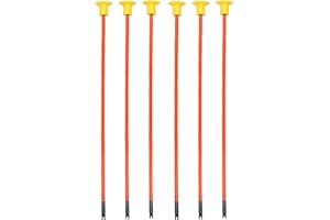 Fstop Labs 6 Packs Replacement Suction Cups Arrows for Kids Toy Bow