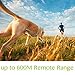 PATPET Dog Training Collar -Rechargeable & Waterproof 660yd Remote Control Collar - Blind Operation Remote with Tone/Vibration/Shock Electric Collar-Fit for (10Lbs - 100Lbs) (610)