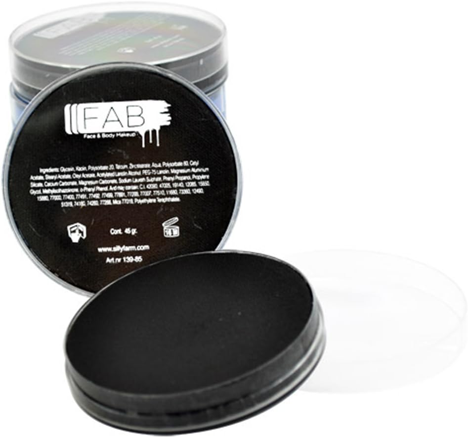 FAB Face Paint - Black 163 (45g)