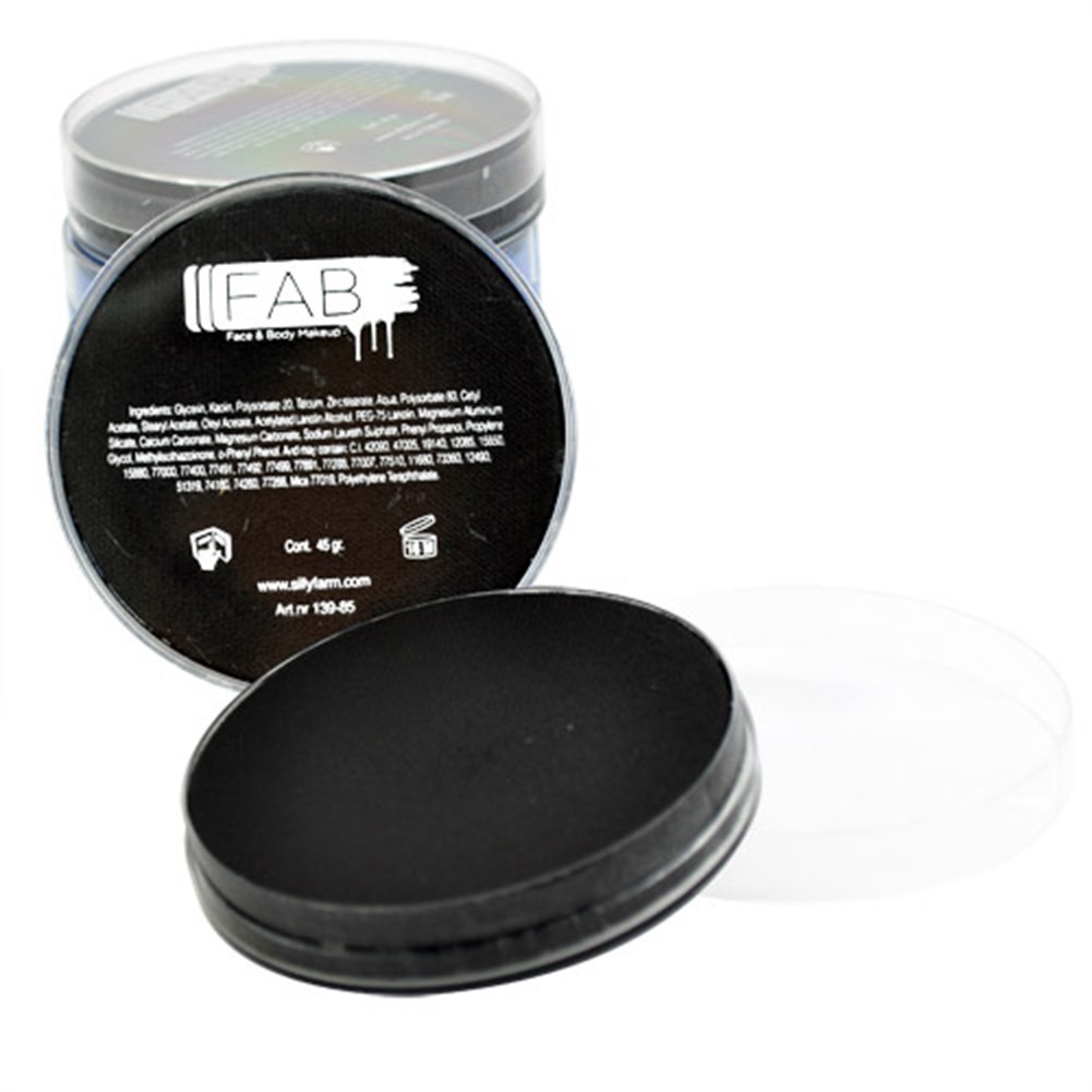FAB Face Paint - Black 163 (45g)