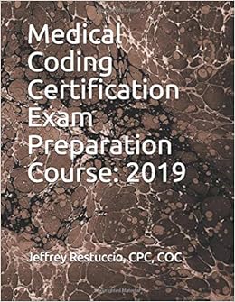 Medical Coding Certification Exam Preparation Course 2019
