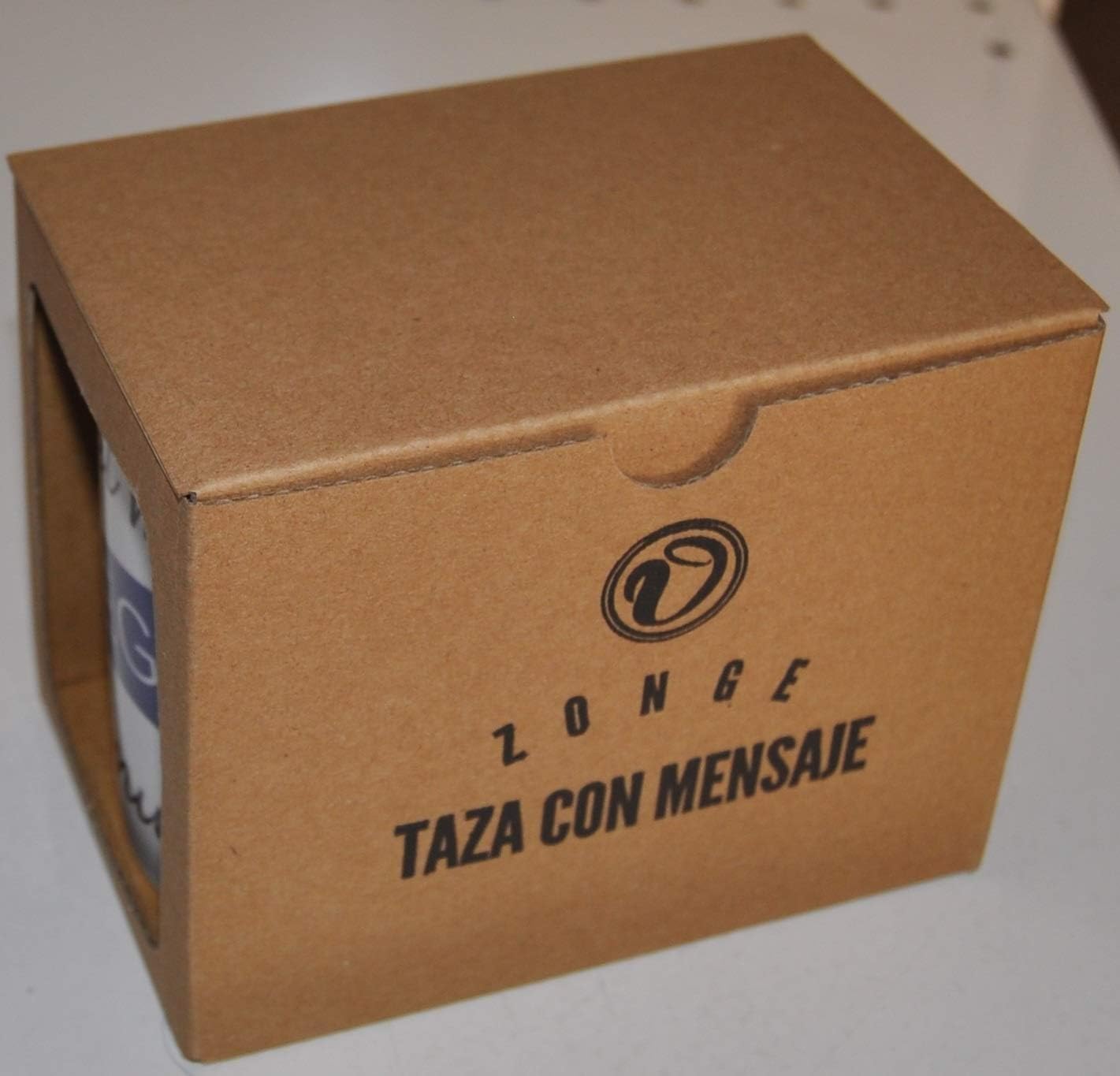 Taza de Desayuno con Frase (Hoy seré más feliz que un gato en una caja): Amazon.es: Hogar