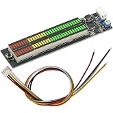 Audio Level Indicator Stereo Music Spectrum LED Light Amplifier VU Meter for Car MP3 Player Light Atmosphere Lamps