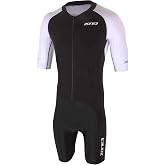 ZONE3 Men's Lava Long Distance Full Zip Short Sleeve Aero Suit