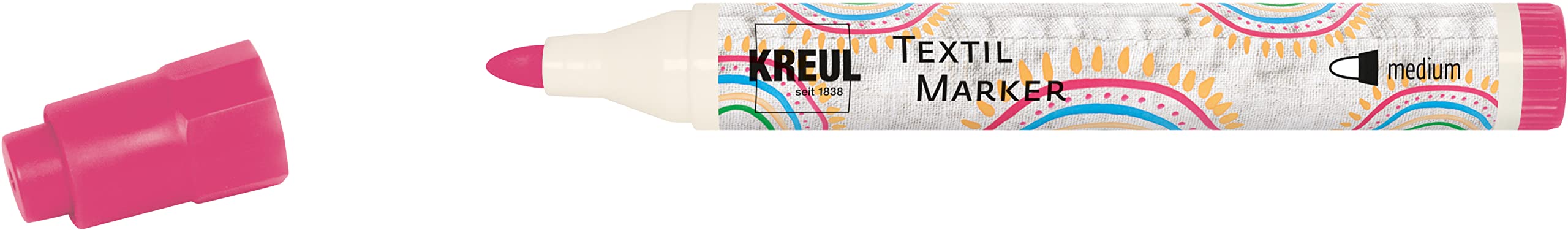 Eduplay ''Javana Textile Texi Mäx Fabric Pencil Medium Pink'' — image 1