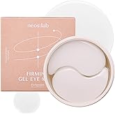 neos:lab Firming Gel Eye Mask 60ea (30pairs) - Refreshing Hydrogel Eye Patch with Collagen, Peptide, Rice Ceramide, Lactobacillus Ferment for a Firm Eye Area, Reduces Fine Lines, Eye Bags, Puffy Eye