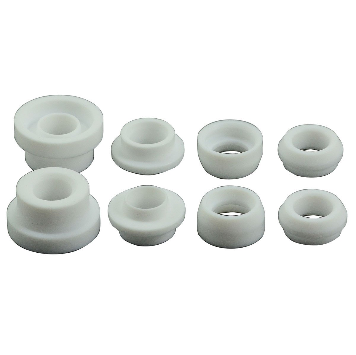 Photo 1 of RIVERWELD TIG Gas Lens Insulator Cup Gas Gasket 54N01 54N63 18-7 18CG Assorte kit Fit PTA DB SR WP 17 18 26 TIG Welding Torch Accessories 8pcs