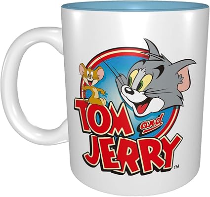 Amazon Co Jp トムとジェリー 陶器 マグカップ コーヒーカップ 撥水マグ マグ 耐熱 電子レンジ温め 真空断熱 かっこいい ホーム キッチン