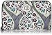 Vera Bradley Women's Cotton Turnlock Wallet With RFID Protection, Heritage Leaf, One Size