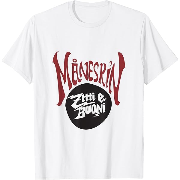 Amazon.com: Måneskin Pink Fisheye T-Shirt : Clothing, Shoes