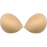 Wingslove Adhesive Bra Sticky Strapless Push up Invisible Reusable Self Silicone Bra for Backless Dress