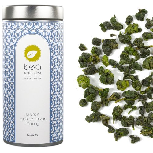 tea exclusive | Li Shan High Mountain Oolong Tee | hocharomatisch blumig | Hochland Oolong aus Taiwan (Formosa), 50g