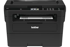 Brother Compact Monochrome Laser Printer, HLL2395DW, Flatbed Copy & Scan, Wireless Printing, NFC, Includes 4 Month Refresh Subscription Trial and Amazon Dash Replenishment Ready,Black