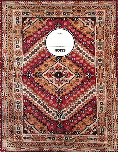 NOTES: 8.5X11 COLLEGE RULED NOTEBOOK ANTIQUE KILIM RUG Paperback – December 2, 2019