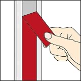 Euroshowers Shower Rail Holder No Drilling 75cm 3M Adhesive Adjustable (No view 5