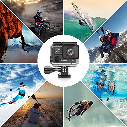 DU Action Kameras 4K WiFi 170° Weitwinkel Wasserdicht 32M Unterwasserkamera Ultra Full HD Sport Action Kamera… – Bild 3