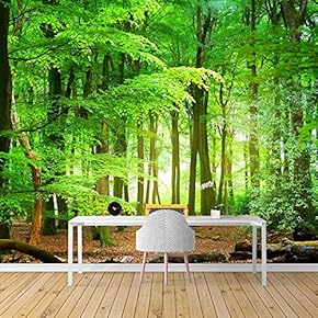 BRAND_NAMEWall Mural Forest Removable Wallpaper Wall Sticker for...