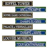 French Street Sign Cutouts