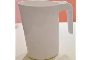 Milk Bag pitcher, White PERFECT MILK BAG PITCHER: Save space, minimize mess and serve milk in style with this milk bag pitche