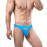 ZONBAILON Mens Sexy Front Opening Fly Access Briefs