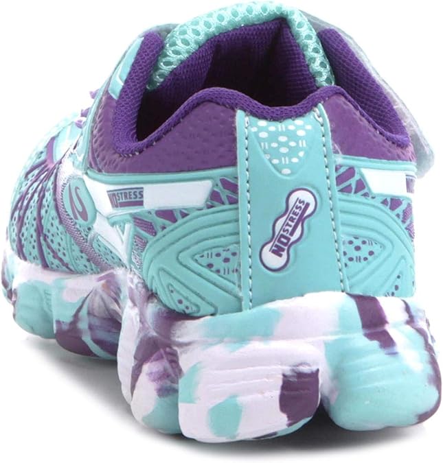 tênis infantil no stress running velcro
