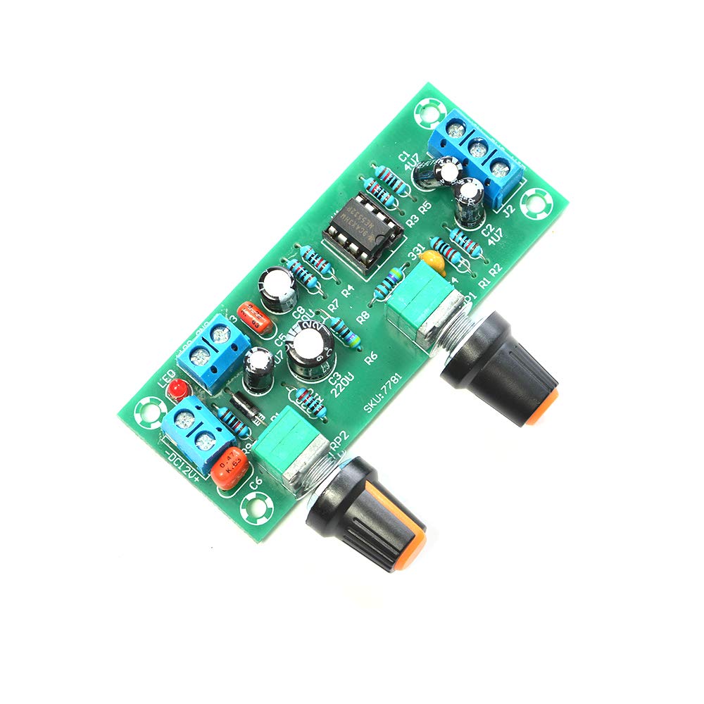 Module Filtre Passe-bas Réglable 59-234Hz - Pour Caisson De Basses, Alimentation 9-12V AC