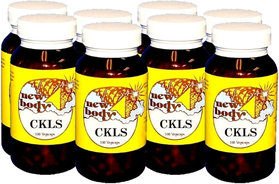 New Body Products - CKLS (Colon, Kidney, Liver & Spleen) Cleanser Herbal Formula - Eight Pack (8)
