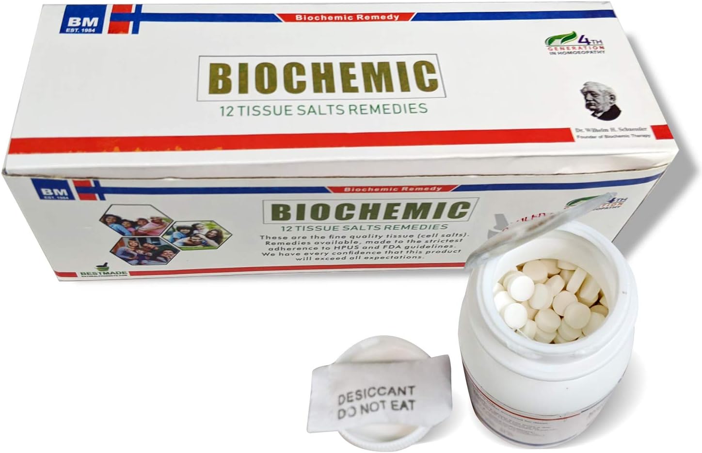 Economy Pack Tissue Cell Salt Kit All 12 Schussler Cell Salts with Easy to Use Remedy Chart, Boost Your Immune System, Stimulate Natural Healing, Provide Cellular Nutrition Vital to Cellular Function: Health & Personal Care