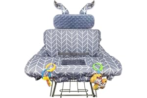 ICOPUCA Shopping Cart Cover for Baby, 2 in 1 cart Cover for Babies N high Chair Cover, Padded Grocery cart seat Cover for Bab