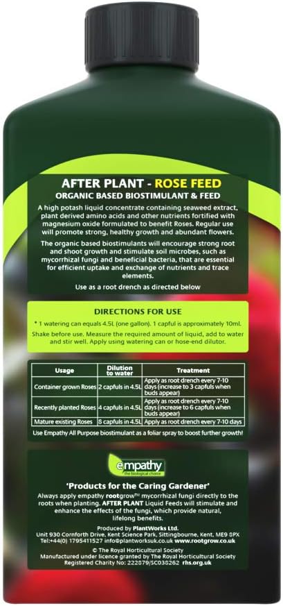 Empathy APRF1L RHS Endorsed After Plant Rose Feed 1L - Image 3