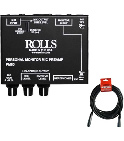 Amazon.com: Rolls DU30b Mic-Preamp/Audio Ducker : Everything Else