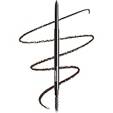 wet n wild Ultimate Brow Micro Eyebrow Retractable Pencil, Dark Brown, Ultra Fine 1.5mm Tip, Draws Tiny Brow Hairs