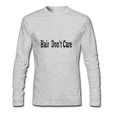 Amazon Com Fyang Neck Long Sleeve Cotton T Shirt For Men Hair Don