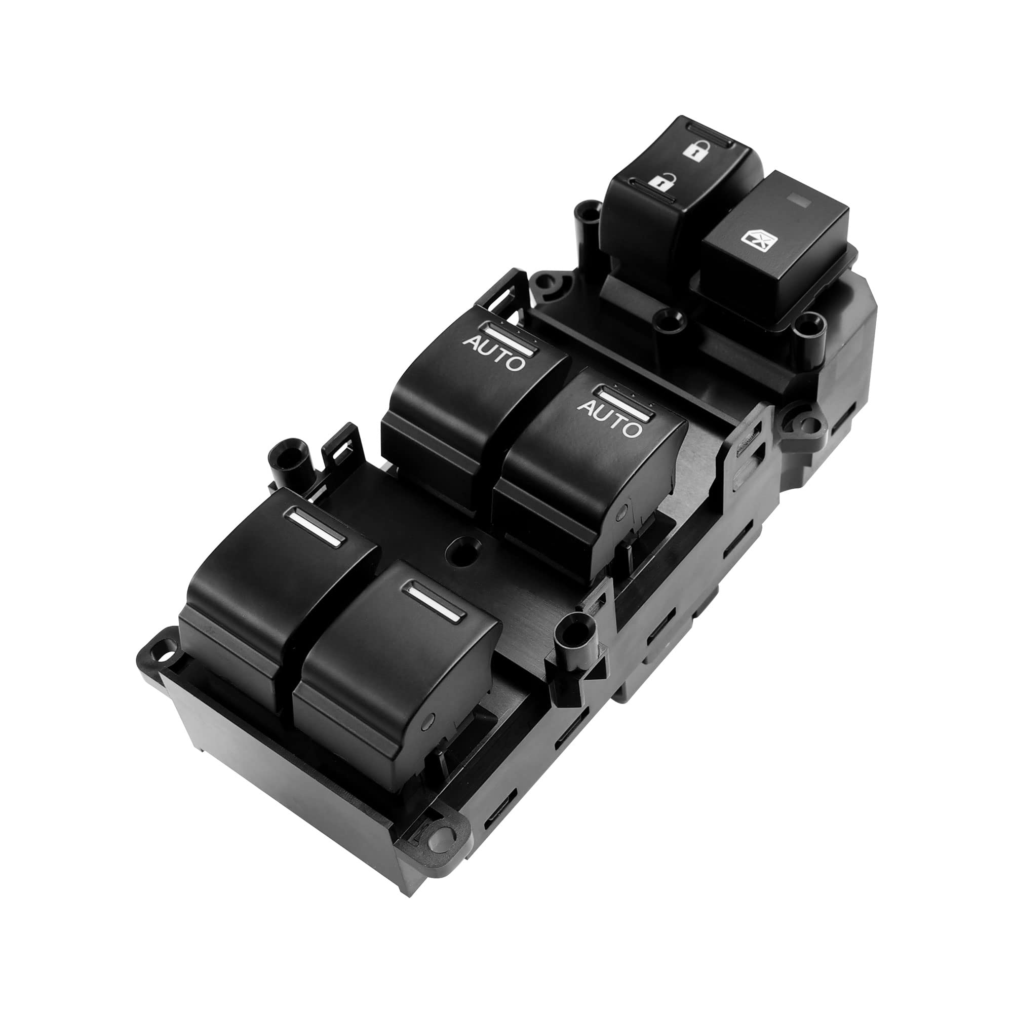 Photo 1 of Master Power Window Switch Driver Side with Double Auto Button | Compatible with 2008-2012 Honda Accord EX EXL 2.4L 3.5L | Replaces# 35750-TA0-A31, 35750-TA0-A32