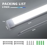 Barrina LED Batten Light 2FT 20W 2200lm 3000K 4000K 6500K Color Changeable view 8