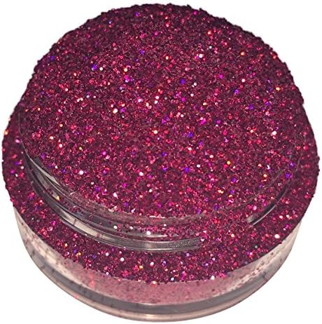 Calavera Cosmetics Purple Pink Glitter For Eyeshadow/Eye Shadow/Eyes/Face/Lips/Nails Makeup Glitter Dust Shimmer - Compare to NYX - Holographic Loose Cosmetic Glitter / Nail Art (Witch Princess)