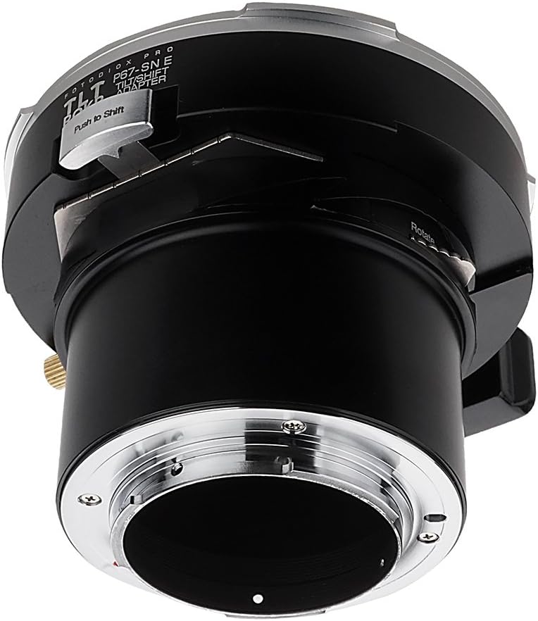 Tilt/Shift Lens Mount Adapter for Pentax 6x7 Fotodiox Pro TLT ROKR