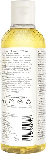 Burt's Bees Calming Shampoo & Body Wash Baby 236.5 ml Tear-Free Paediatrician view 8