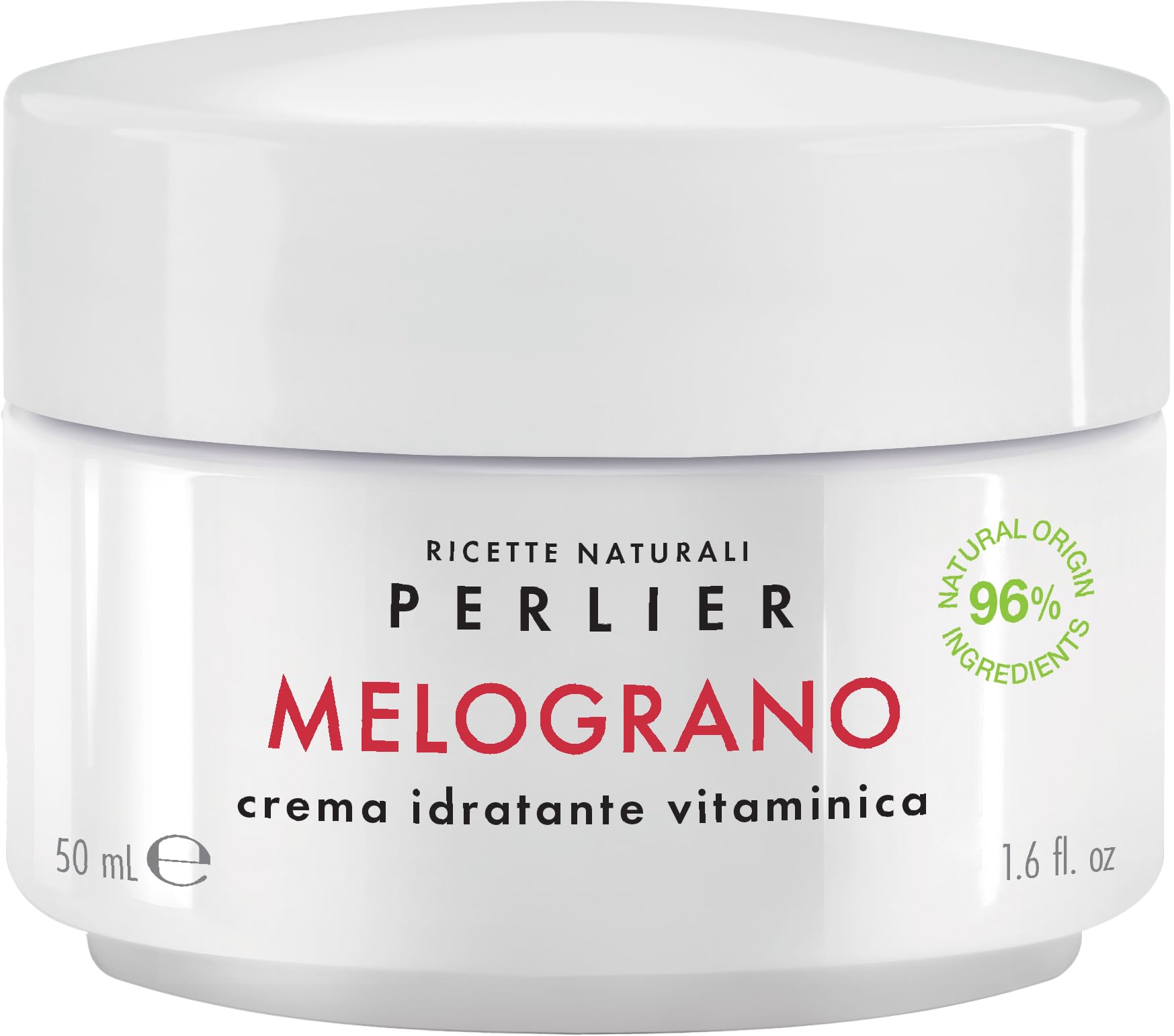 Perlier Pomegranate Vitamin Moisturising Cream - Formula with 96% Ingredients of Natural Origin - 50 ml
