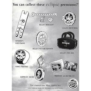 Burger King Twilight Eclipse Edwards Wristband 2010 On Popscreen